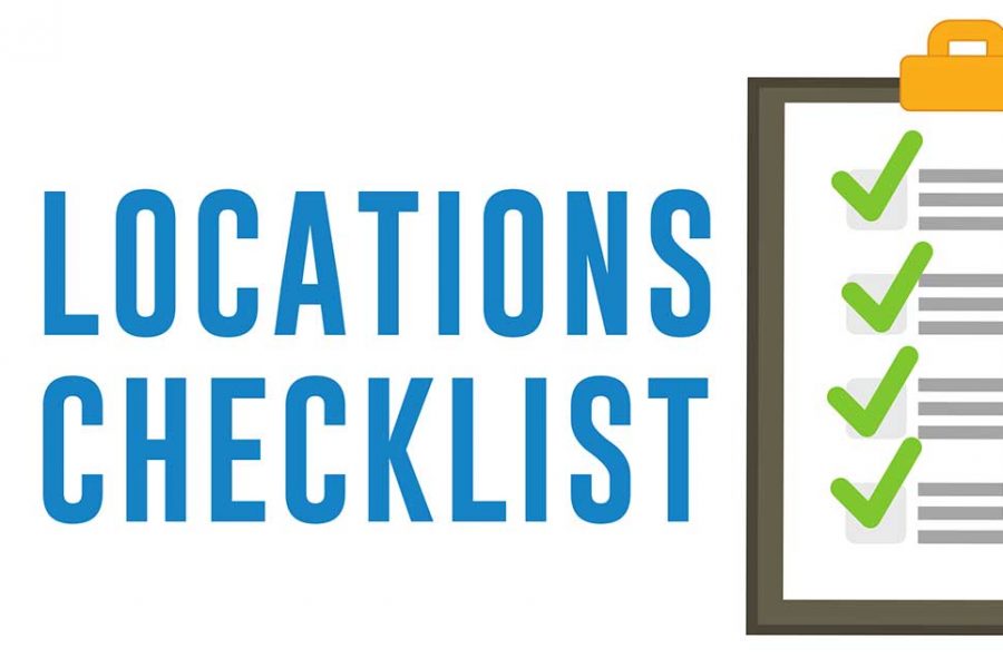 Locations Checklist